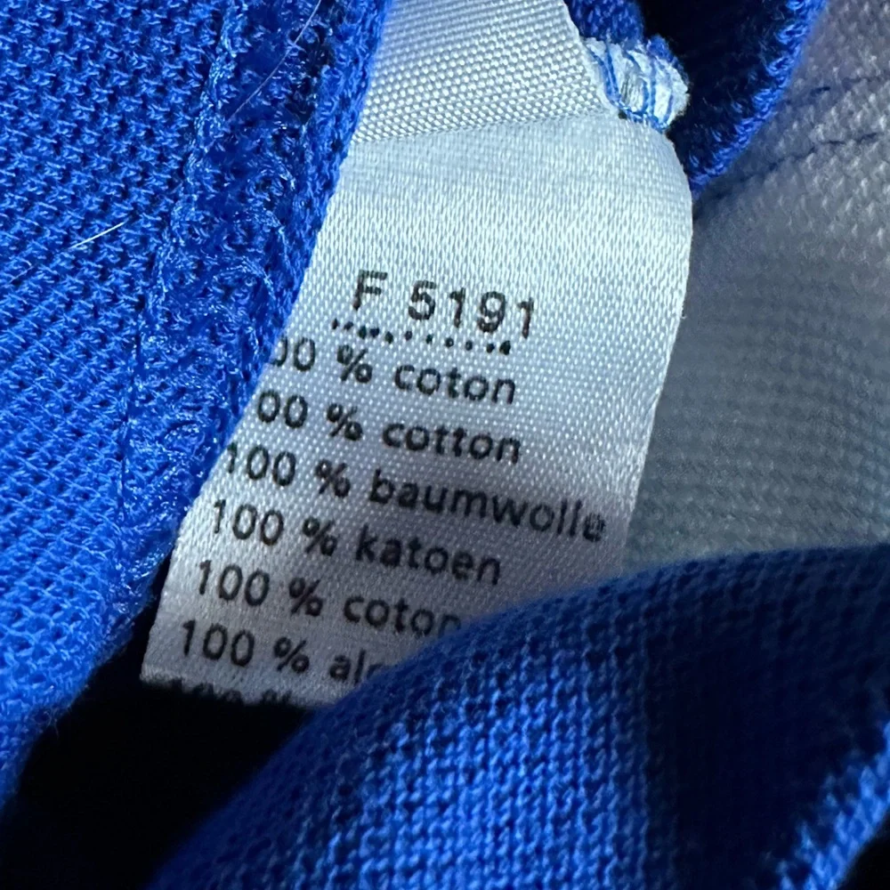 LACOSTE 🐊 Men’s All Cotton ‘Union Jack’ Pique Knit Shirt - Size EU6/US Large - Picture 9 of 12